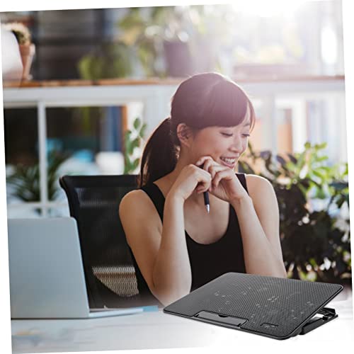 Base para laptop POPETPOP con ventiladores y altura ajustable miniatura 7