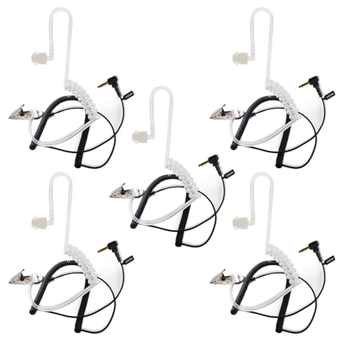 Auricular walkie talkie para escuchar discretamente sin ruidos externos