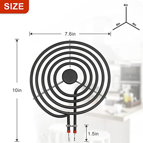 316442301 Electric Range Burner Element Replacement For 8'' Coil Surface Element Mp26Ya Electric Stove Burner (8", 5 Turns) #TOP3