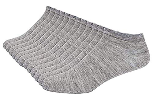 I&S Women's 12 Pack Low Cut No Show Athletic Socks - Women's Socks Size 9-11 (Set of 12 pairs)