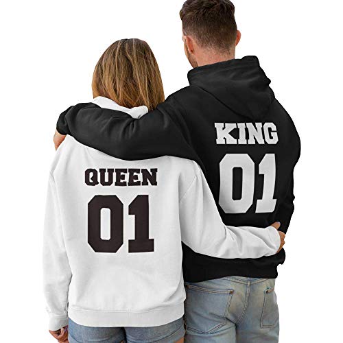 Que bonitas son nuestras sudaderas King-Queen! 2 por 65€