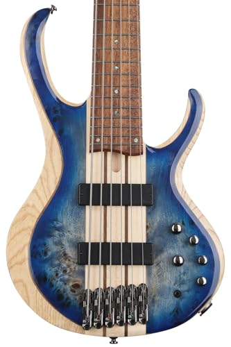 Ibanez BTB846 Cerulean Blue Burst - Bajo eléctrico de 6 cuerdas