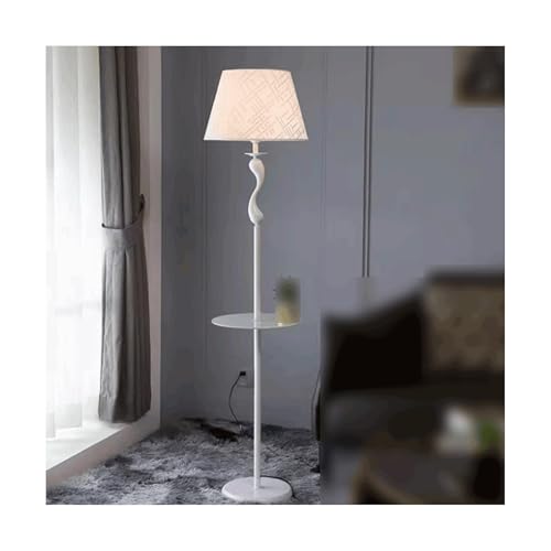 Lámpara de pie de hierro con interruptor de pie para iluminación de dormitorio 2