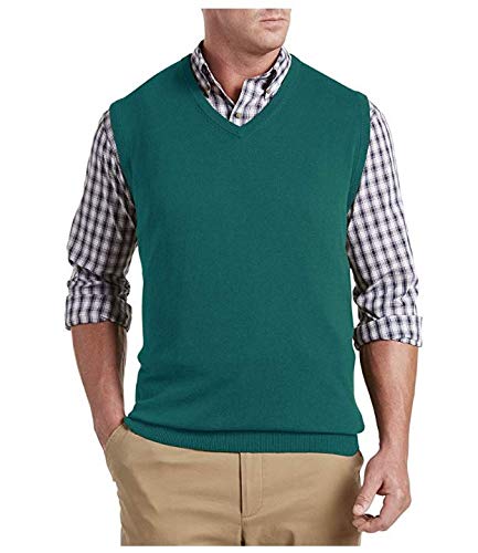 Harbor Bay by DXL Men's Big and Tall V-Neck Sweater Vest4