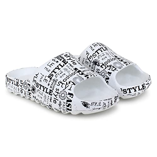 Image of Pampy Angel Zig Zag All StyleMen's Flip Flops Slides Back Open Household Comfortable Slippers