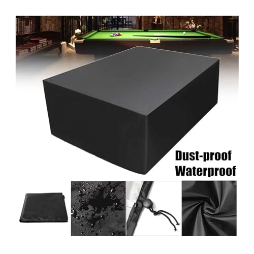 Table de billard mouillée ? Housse de protection imperméable et étanche extérieure