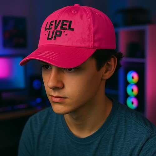 Gorra personalizada bordada unisex color rosa miniatura 7