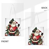 Zoom IMG-2 merry christmas tote bag per