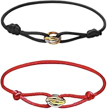 Cordon de Voile Bracelet Femme Tricolore