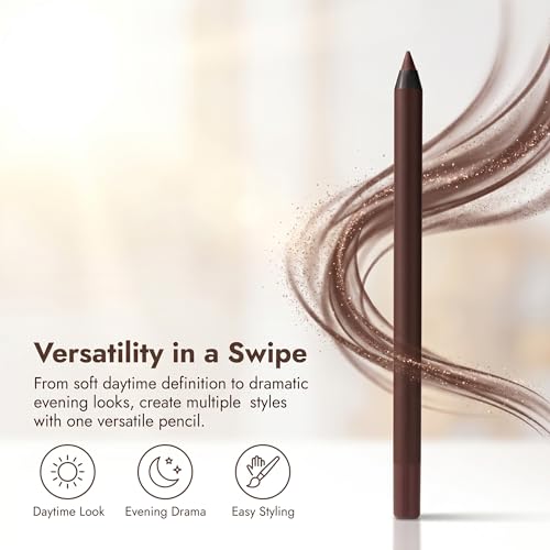 Eye Liner Lápiz Resistente al Agua Chocolate Marrón miniatura 5