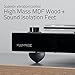 Fluance RT85N Reference High Fidelity Vinyl Turntable Record Player with Nagaoka MP-110 Cartridge Acrylic Platter Speed Control Motor High Mass MDF Wood Plinth Vibration Isolation Feet - Lucky Bamboo