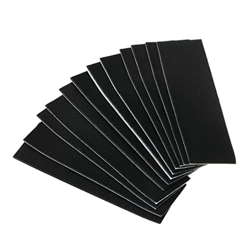 Wooden Fingerboard Sticker Uncut Non Slip Finger Skateboard Foam Grip Tape 12PCS 11x3.8cm Cover