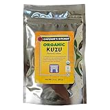Emperor's Kitchen Organic Kuzu Root Starch Chunks and Powder, Also Called Kudzu, Japanese Arrowroot, Kosher, 3 oz resealable bag