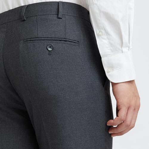 Image of Raymond Men's Slim Fit Mid Rise Trouser