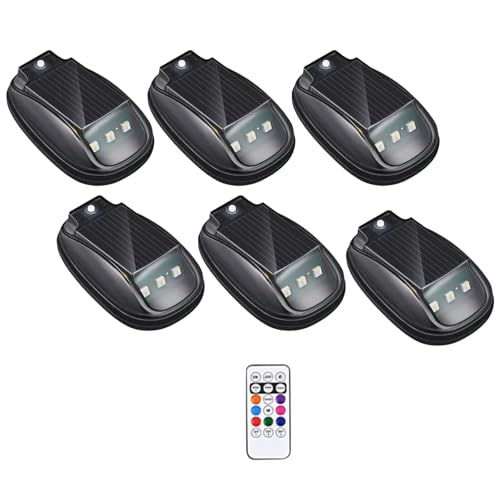 Solar LED Dach Navigation Licht wasserdicht Solar Kabine Dach Marker Licht Bewegung Vibration Sensor Off-Road SUV Lkw Sicherheit blinkendes Outline Licht Solar Car Roof Rgb Strobe Light Remote Control