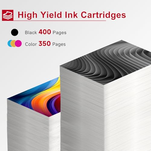 Image of 243xl 244xl Ink Cartridge Compatible Replacement for Canon Ink 243 244 XL PG-243 CL-244 245 246 XL for TR4520 MG2522 TR4522 TS3320 TS3120 TS202 MX492 MG2922 MG3020 Printer (2-Pack Combo black color)