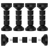FARYODI 4 distanziatori per letto da parete, 40 – 115 mm, spessore anti-shake, distanziatore per testata, paracolpi da parete, anti-shake, stabilizzatore per letti e divani