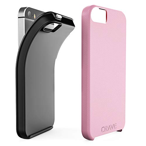 Crave Iphone Se [2016](1St Gen) Case, Dual Guard Protection Series Case For Iphone 5 / 5S / Se - Pink #TOP2