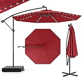 𝐒𝐭𝐫𝐮𝐜𝐭𝐮𝐫𝐞 𝐑𝐨𝐛𝐮𝐬𝐭𝐞 : Le mât du parasol de jardin est fabriqué en métal avec revêtement en poudre de haute qualité, résistant à la rouille, imperméable à l’eau et difficile à déformer. De plus, les 8 nervures en métal améliorent la stabilité et la durabilité du parasol de jardin, pouvant le rendre plus résistant au vent.