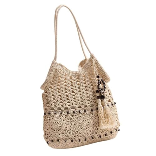Sac en coton pour femme idéal pour le shopping ou une journée plage