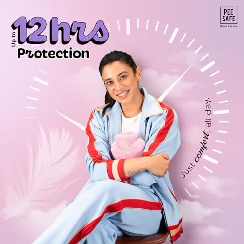 Image of Pee Safe Comfort Period Panties XXL-XXXL | 8 Panties | Seamless Fit | 360 leakage protection | Heavy flow | Comfortable & Soft | 12 hr protection | Rash free & toxin free
