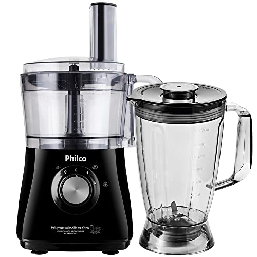 Multiprocessador de Alimentos Philco All In One Citrus Preto 220V 1 41zOlwajlYL