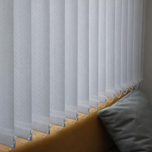 Persianas verticales personalizadas para ventanas y puertas con filtro de luz, color gris, 60, 320 cm de ancho x 100 y 300 cm de alto, perfectas para patios y puertas correderas (170 x 150 cm)