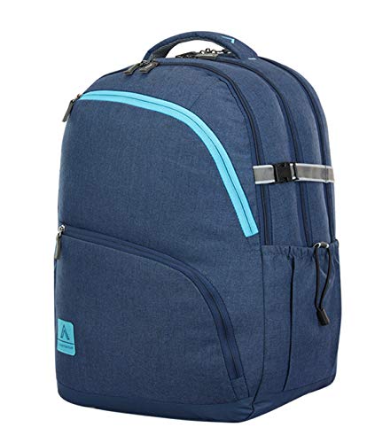 Image of Aristocrat 34 Ltrs Dark Blue Laptop Backpack (LPBPLEX1DBL)
