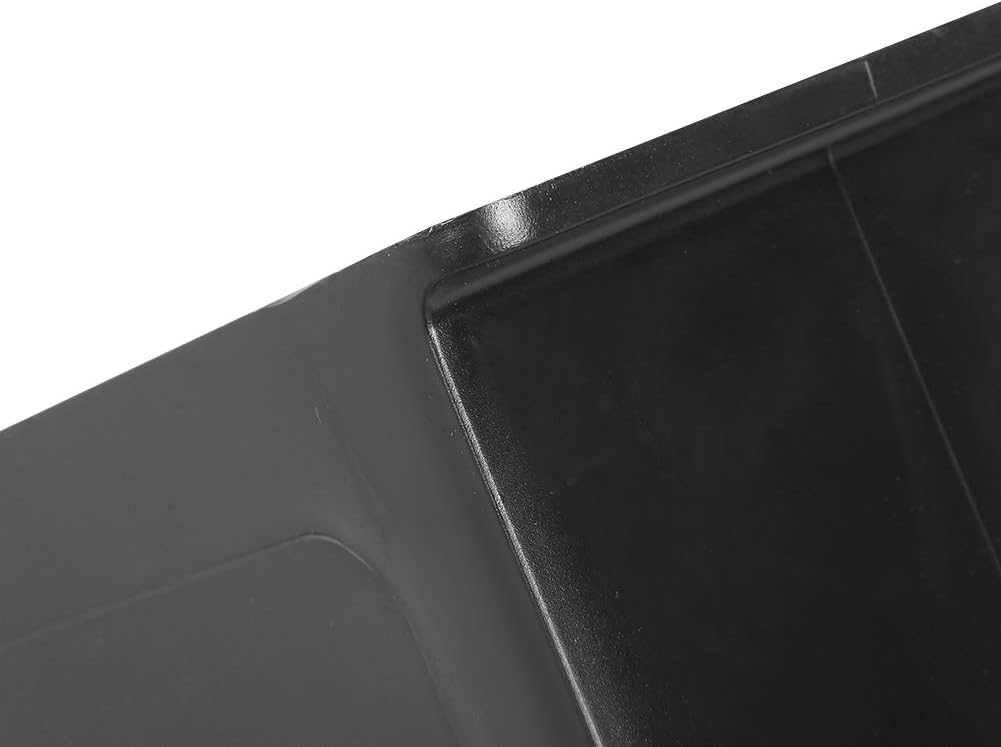 Portavasos de papel, desechable, organizador de tazas de café para encimera, 4 compartimentos, dispensador de tazas, soporte negro