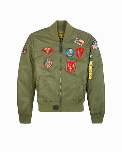 TOP GUN Official Miss MA-1 Bomber Jacket with Patches