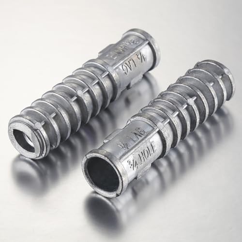 Wensilon DXM01 30Pcs)1/4 * 1-1/2 Lag Shield Anchor Long Zinc Alloy Bolts Concrete Anchors thumb #3