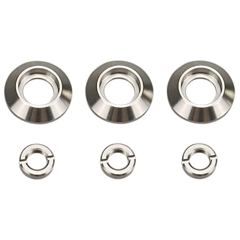 LEETUTA Dashboard Switch Bezel Nut Set for Jeep Cover