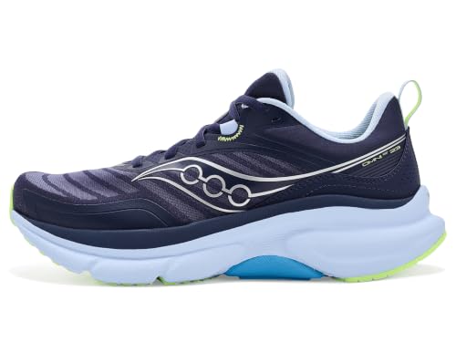 Image of Saucony Women's Endorphin Pro 5 Sneaker, Naval /Skyward, 9.5