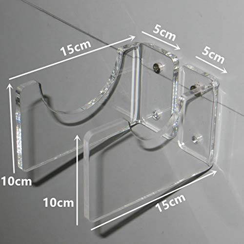 gazechimp Suporte para Arma de 2 Pares para Exibição Na Parede Ganchos para Espingarda Rifles Cabide
