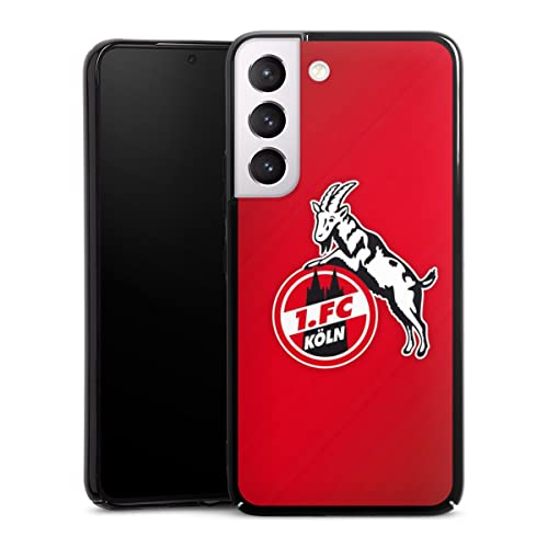 DeinDesign Hard Case kompatibel mit Samsung Galaxy S22 Schutzhülle schwarz Smartphone Backcover 1. FC Köln Offizielles Lizenzprodukt EffZeh Cover