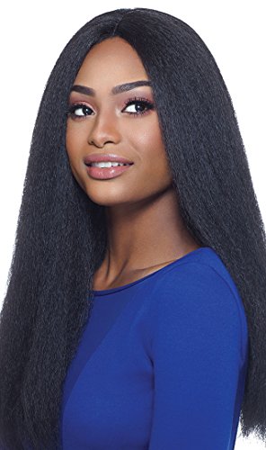 Outre Synthetic I-Part Lace Front Wig - JADA (1 - JET BLACK)