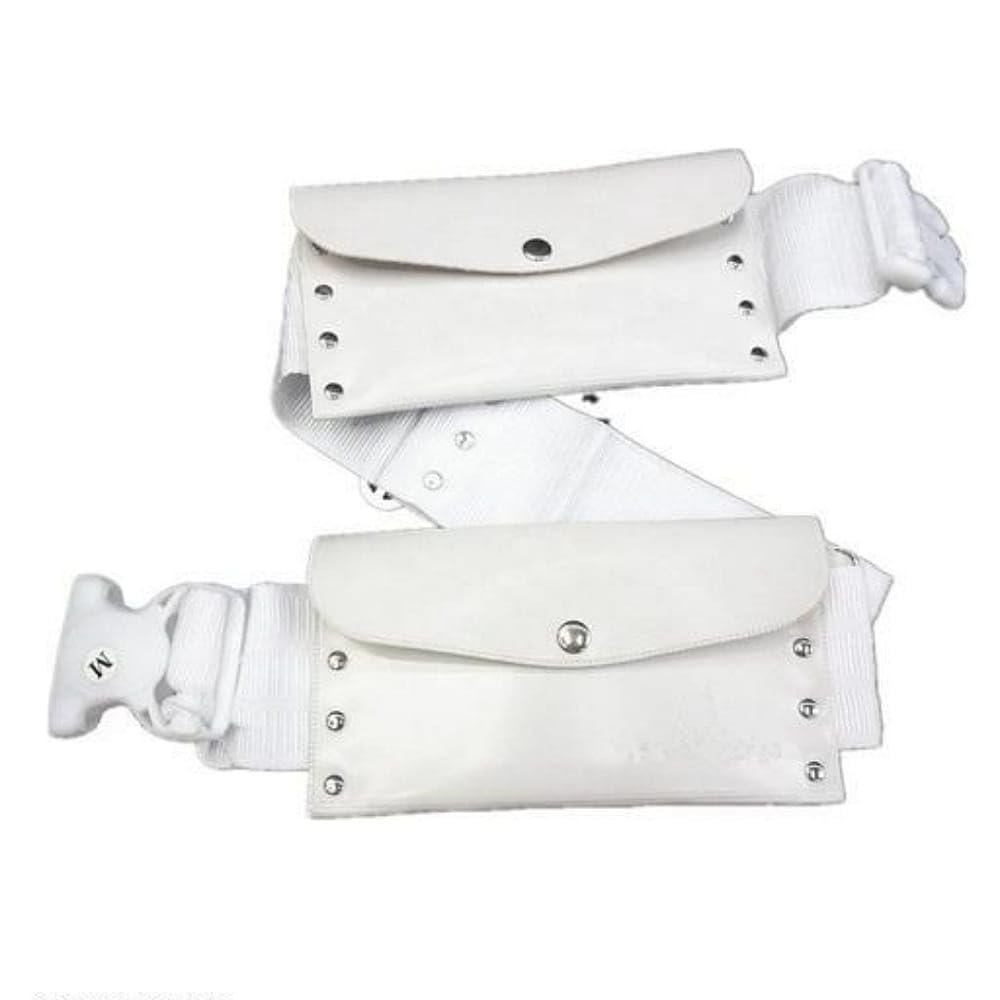 Weinbux Anti Theft Ihram/Ehram/Ahram Two Pockets Belt for HAJJ and UMRAH | Multipurpose Utility Waist Pouch | White | Free Size-picture-52