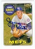 Jerry Grote autographed baseball card (New York Mets) 2005 Topps Fan Favorites #70