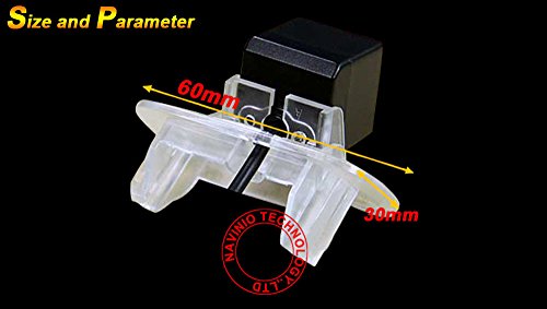 HD Color CCD Waterproof Vehicle Car Rear View Backup Camera - Image 3