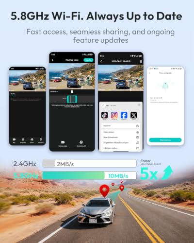BOTSLAB G300 Plus 4K Front & FHD Rear STARVIS 2 Dual Dash Cam w/ 64GB microSD - image 9