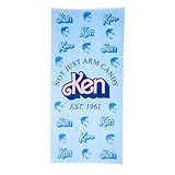 Franco Collectibles Barbie Movie Ken Super Soft Cotton Bath/Pool/Beach Towel, 60 in x 30 in, (100% Officially Licensed Product)