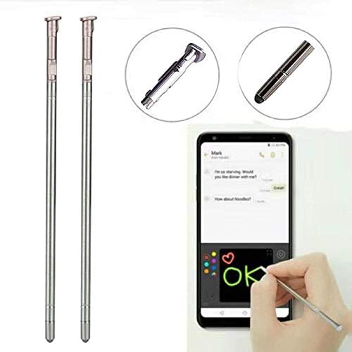 2PCS Stylo 4 Stylus Pen, Stylus Touch S Pen Replacement for LG Stylo 4, Q Stylus, Q Stylus+, Q8, Q Stylus Plus, Stylus 4, Q Stylo 4, Q710 (Purple)