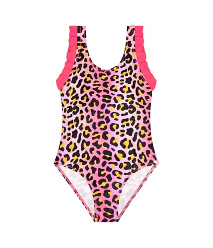 Maillot de bain léopard fille pour vacances et jeux de plage