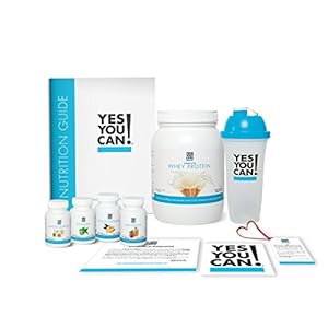 Yes You Can! Food Lover Kit, Complete Whey Protein and Supplements, High Protein Powder in Delicious Flavors, Vitamins and Minerals. Gut, Appetite, and Skin Supplements – (Vanilla, 30 Serving)