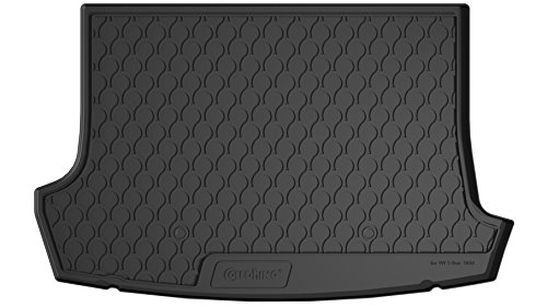 Gledring Rubbasol (Gummi) Kofferraumwanne kompatibel mit Volkswagen T-Roc 11/2017- (Höhe variabele Ladeboden)