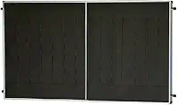 Placa Coletor Solar Banho Horizontal Aço Inox 200x100 Ribsol