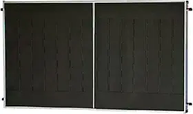 Placa Coletor Solar Banho Horizontal Aço Inox 200x100 Ribsol
