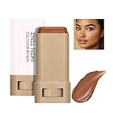 Melsintern Foundation Stick - Skin Tint & Contour Stick, Serum-Boosted Beauty Balm, Buildable Coverage, Natural Finish, Long-Lasting Wear, For Many Skin Tones (03#)