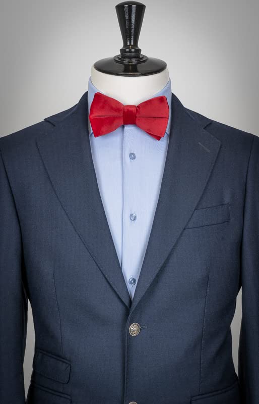 Image of Tuxedo Neck bow tie for Infants,Kids,Toddlers, Boys,Men - Hand sewn & Handcrafted