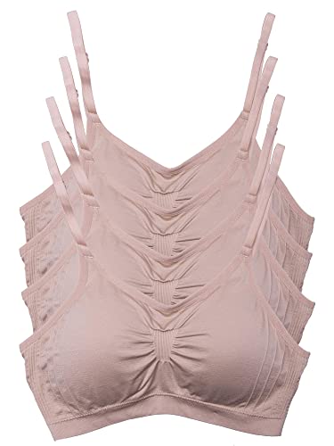 Kalon 4 Pack Nylon Spandex Removable Pads Comfort...